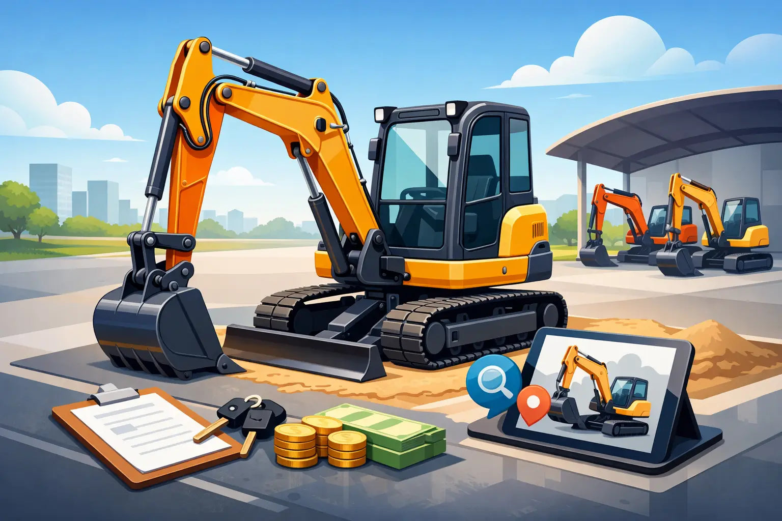 How to Buy a Compact Excavator for Sale
