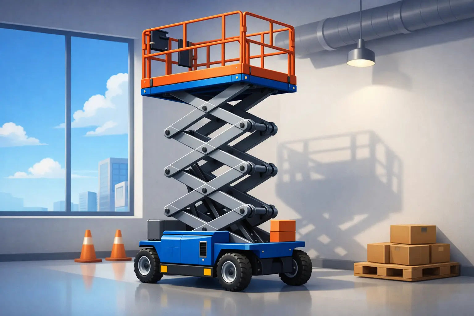 Aerial Work Platform Work Platform 22 ft Lift