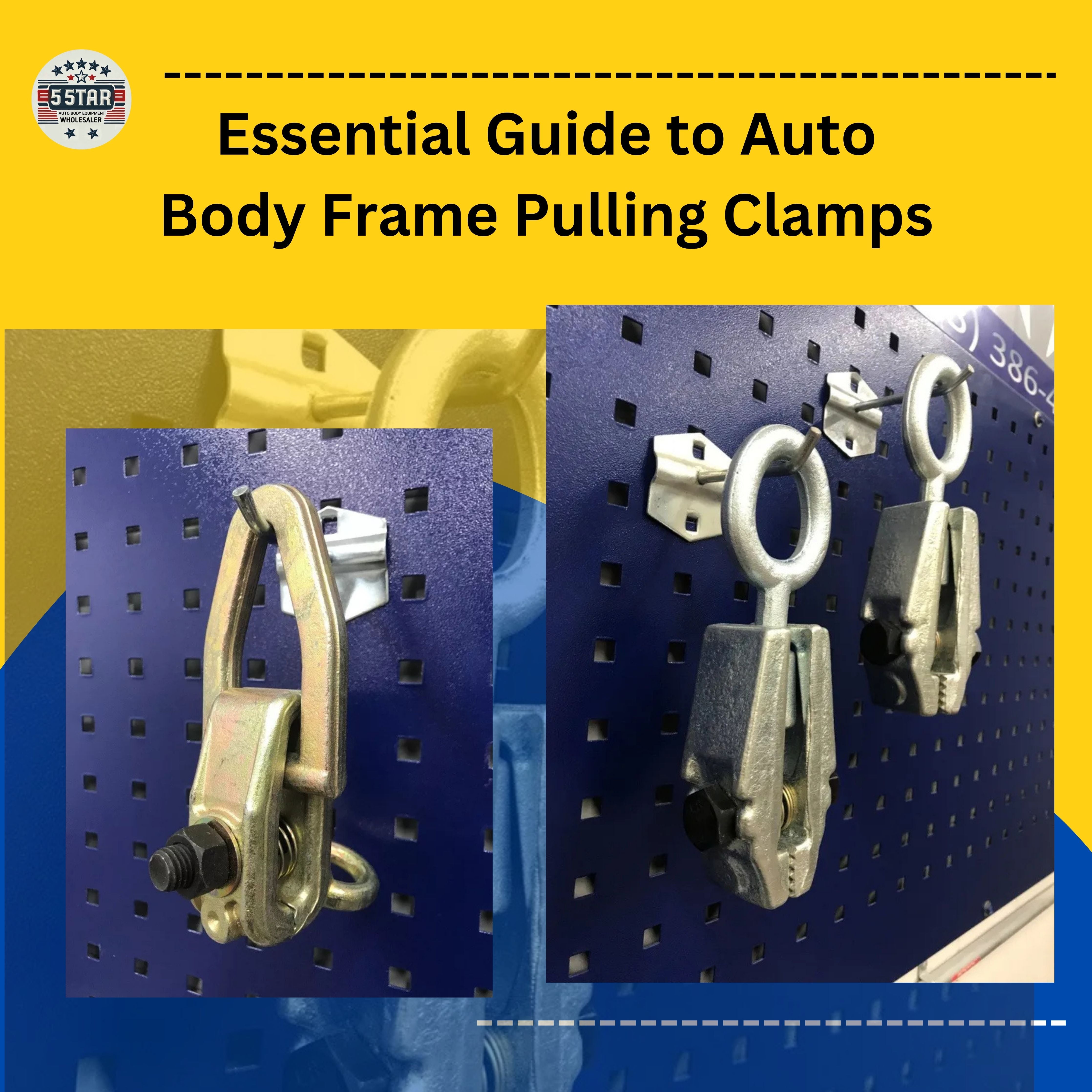 Frame Pulling Basics The Essential Guide to Auto Body Frame Pulling Clamps: Choosing the Ri ...