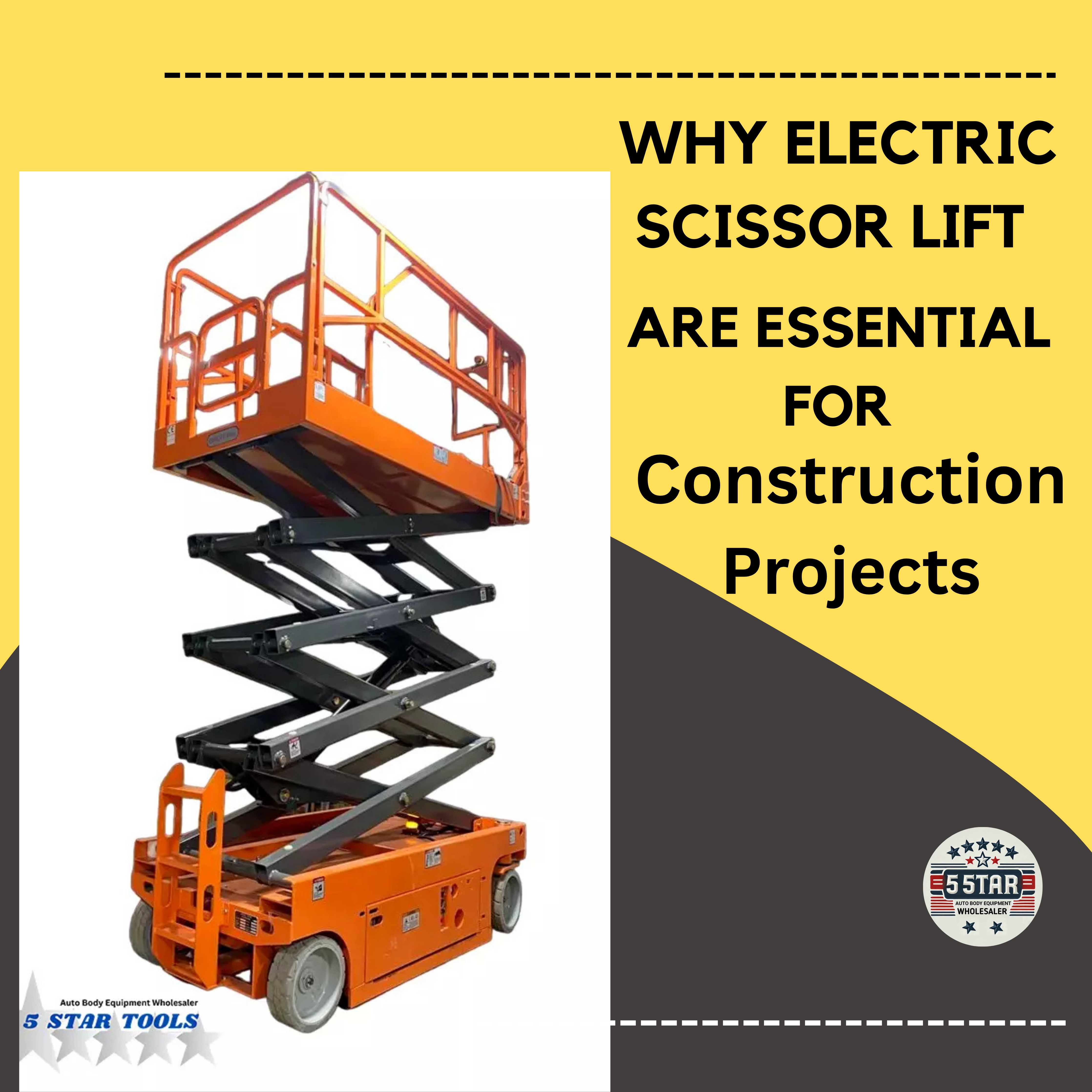 Why Electric Scissor Lift Are Essential for Construction Projects