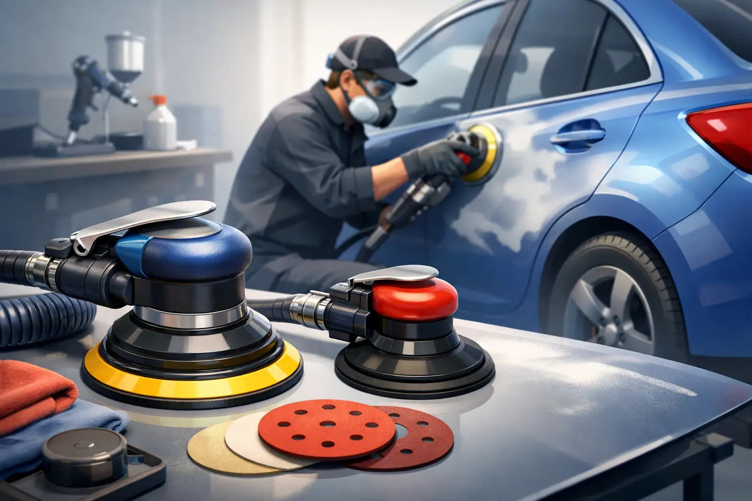 Pneumatic Sanders for Faster Bodywork Prep