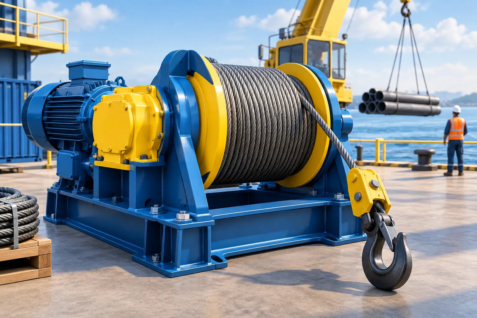 Industrial Winches Built for Real Workloads