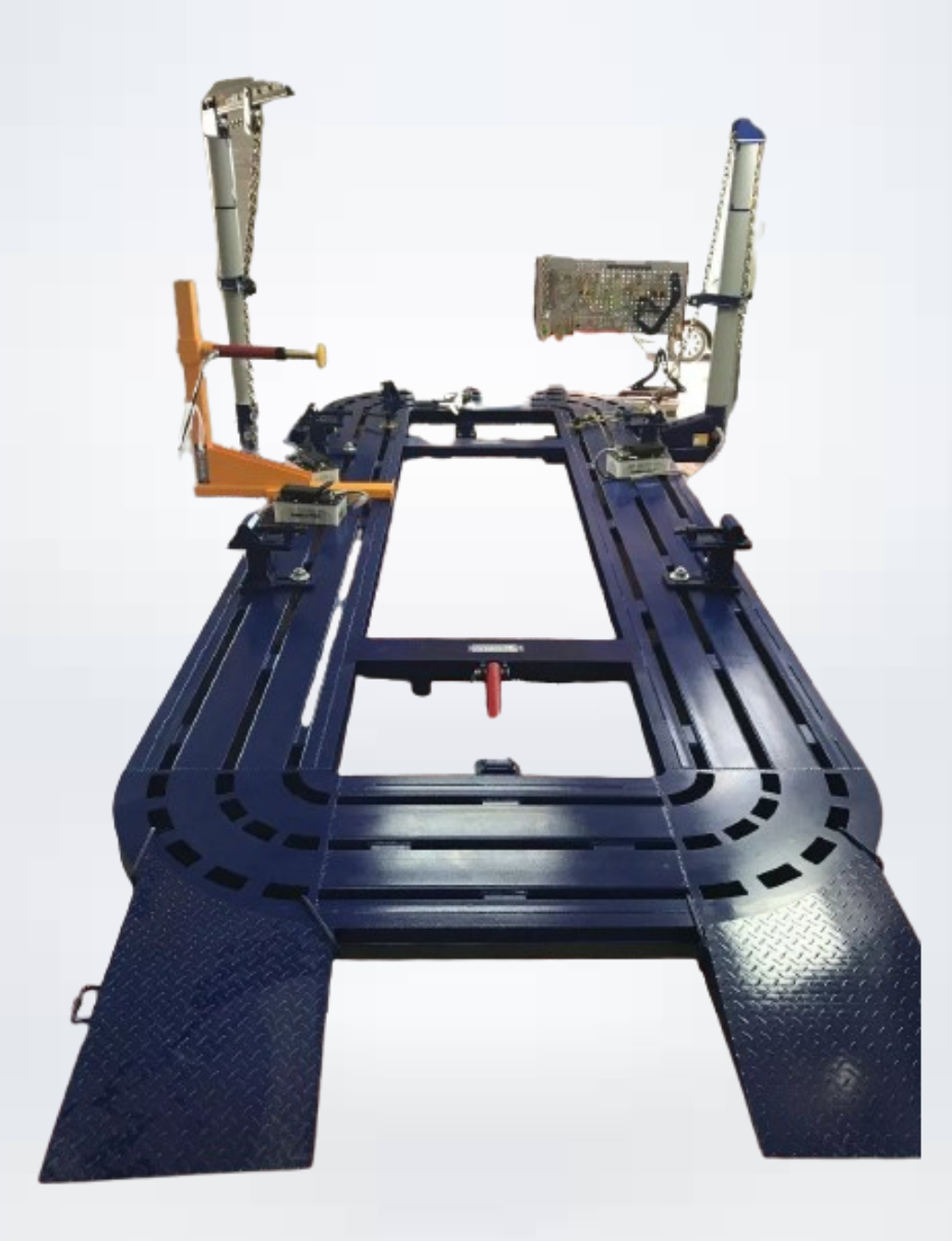 18 Feet Long Auto Body Frame Machine with Hydraulic Tilt Bed