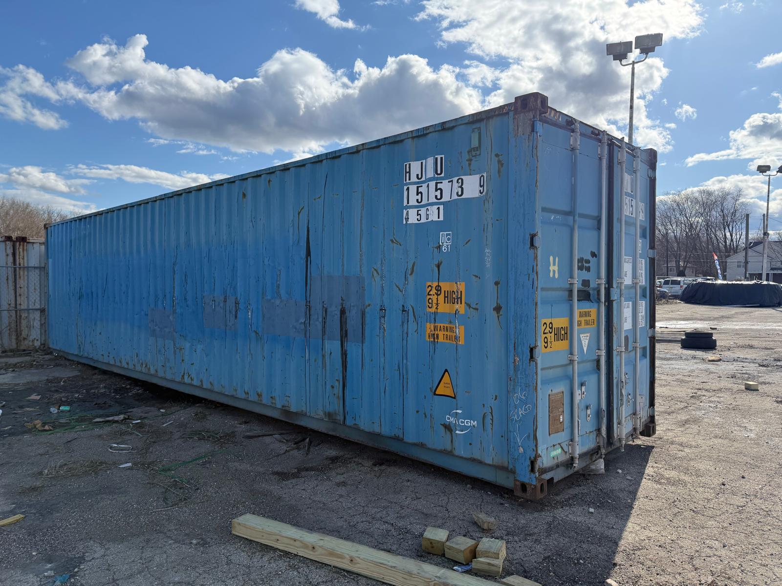 40 feet high cube SHIPPING CONTAINERS