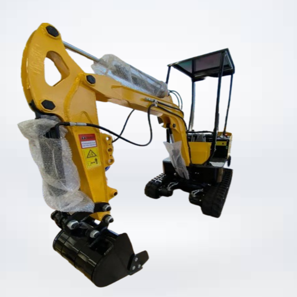 1 Ton Mini Excavator front view