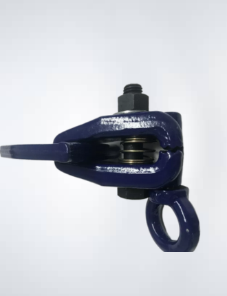 2-Ton Mini Pull Clamp for Auto Body Repair with Self-Tightening Jaws
