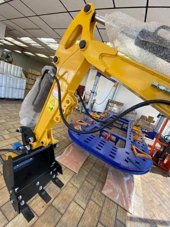 2022 LB9 Mini Excavator Showing Compact Design