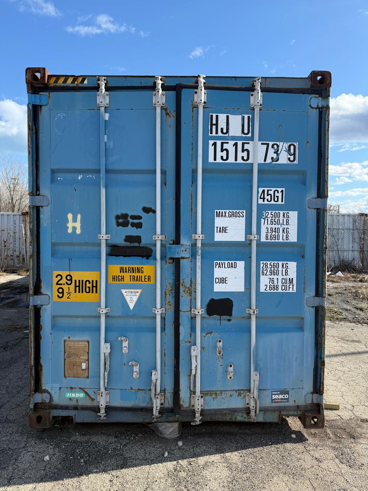 40 feet high cube SHIPPING CONTAINERS