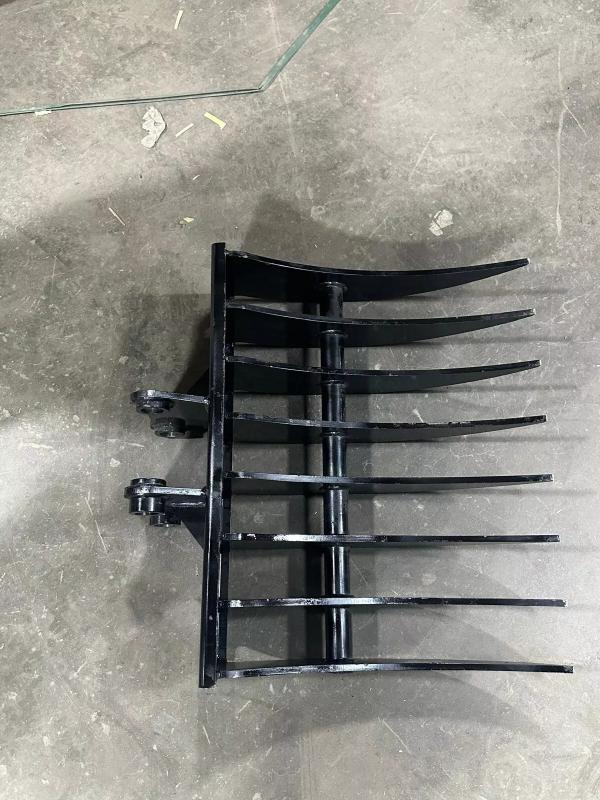 Excavator Root Rake Attachment 3.5 ton for rippa