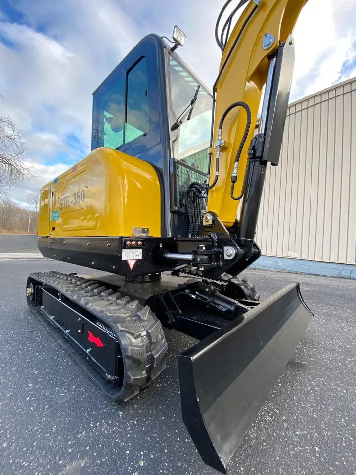 3.5 Ton Excavator operating on a construction site