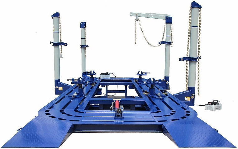 FREE DELIVERY NEW 22 FEET 4 TOWERS AUTO BODY SHOP FRAME MACHINE COMPLETE PACKAGE