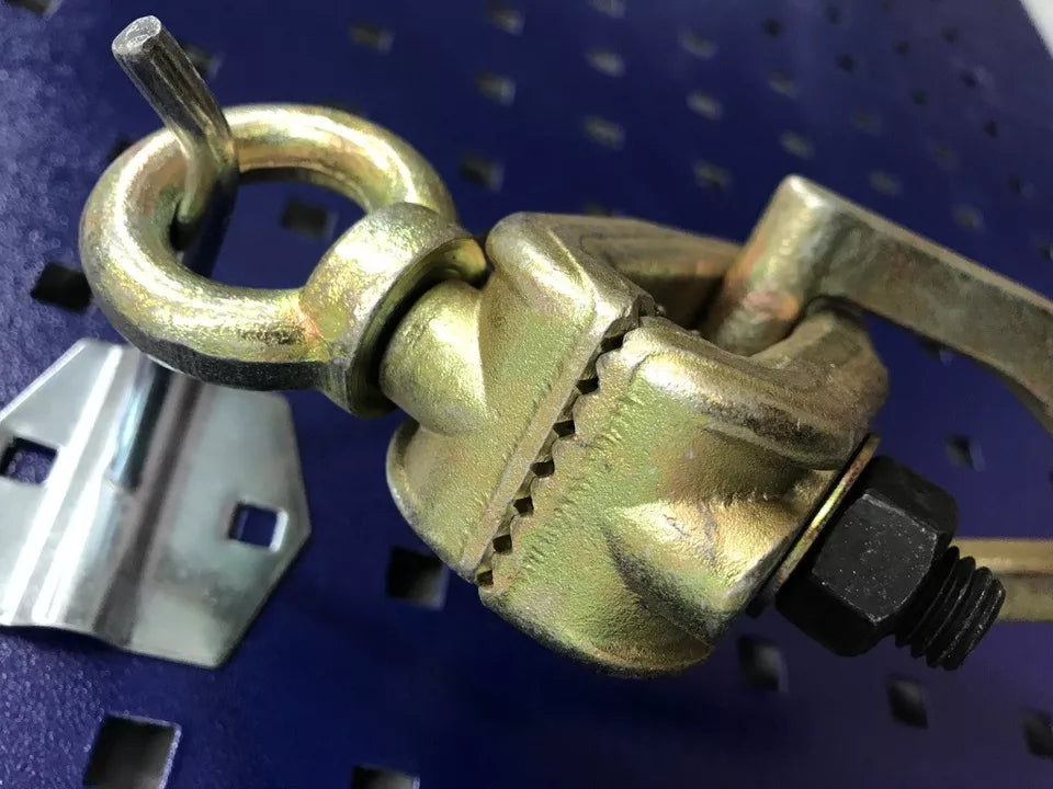 3 TON Self-Tightening Clamp with two-way operation for auto frame pulling





