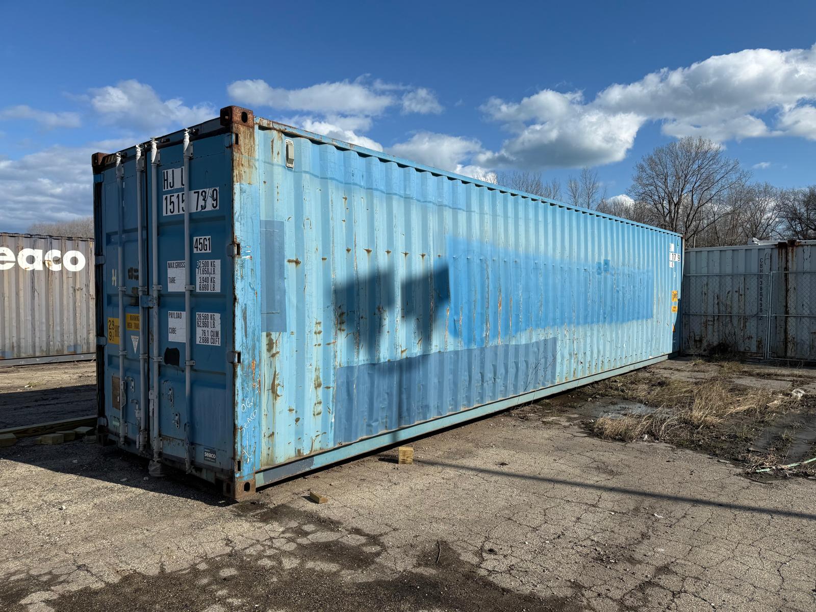 40 feet high cube SHIPPING CONTAINERS