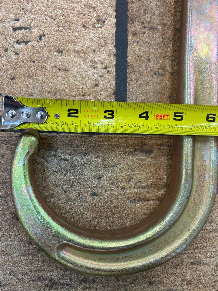 41-Inch Tow Chain Hook Set for Tow Trucks and Rollback Vehicles
