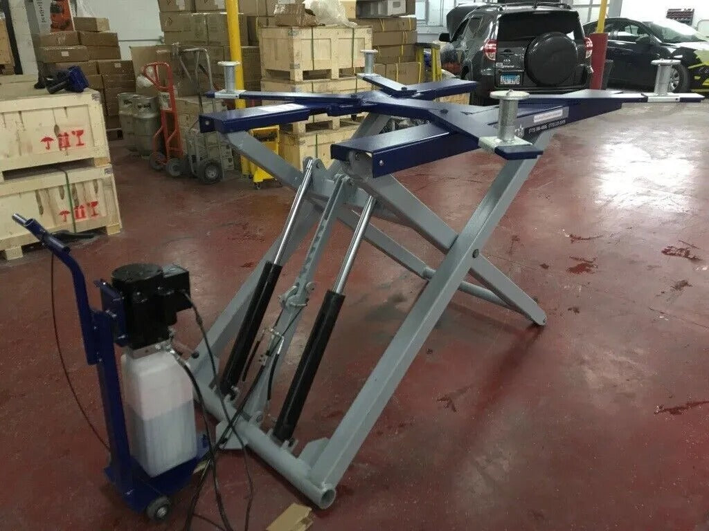 LOCAL PICK UP 6,000 Lbs MID RISE 48" High Vehicle Scissor Lift MECHANIC LIFT HOIST