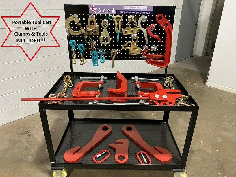 5STAR frame machine showing 25T to 50T pulling force.