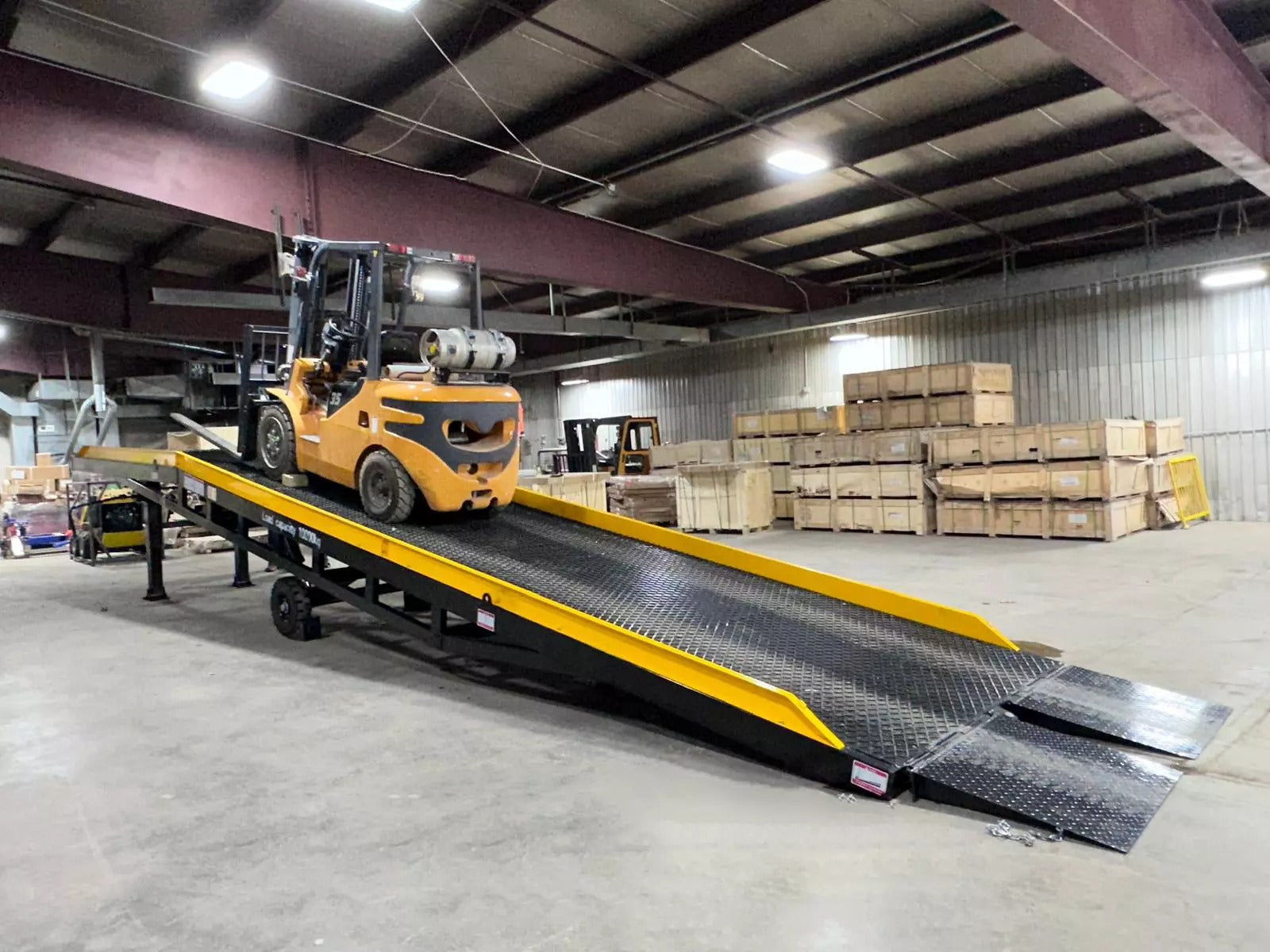 83-Inch Wide Trailer Loading Ramp for Easy Vehicle Access
