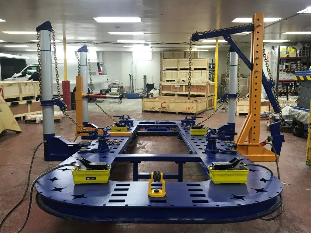 Frame Machine And Alignment Rack Auto Body FREE DELIVERY NEW 20 FEET 4 TOWERS AUTO BODY SHOP FRAME MACHINE RACK A ...