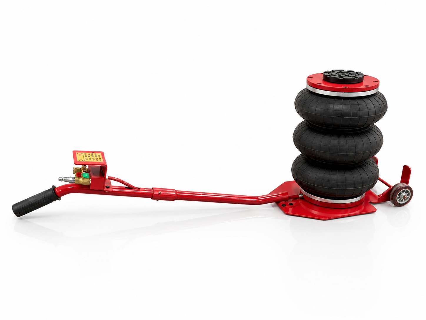 6600LB Triple Bag Air Jack Pneumatic Quick Lift Car Tire Shop Heavy Duty Jack