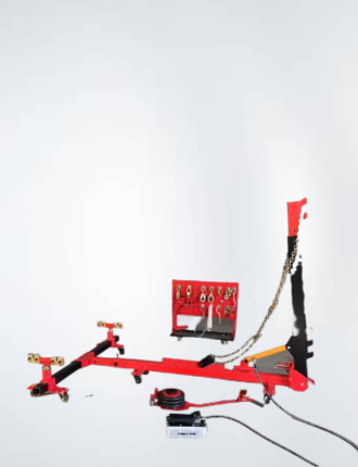 L Frame Machine L Puller Auto Body Frame Puller Chain Foot Pump Air Ja ...