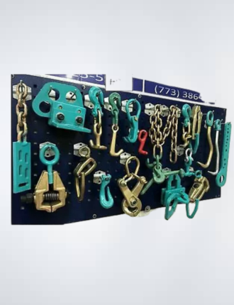 Auto Body Pulling Clamps 19-Piece Tool Set with Pulling Chains
