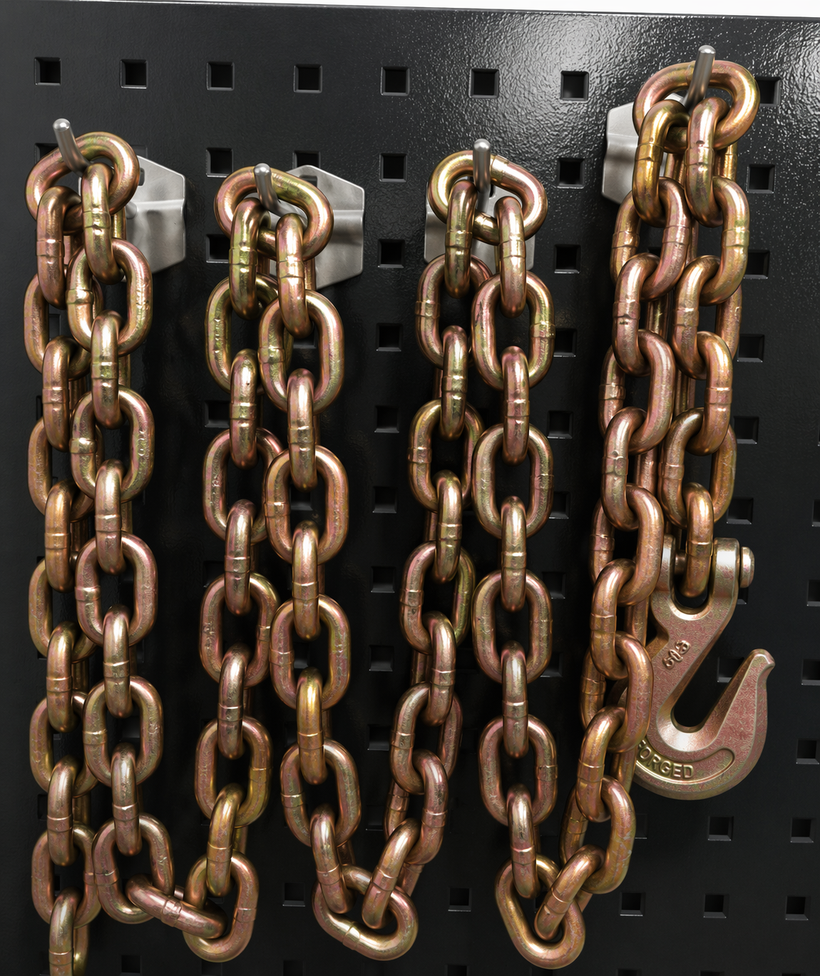 SET#69 Frame Machine Chain with Grab Hook 26400 Capacity 8 FT FEET Long Chain