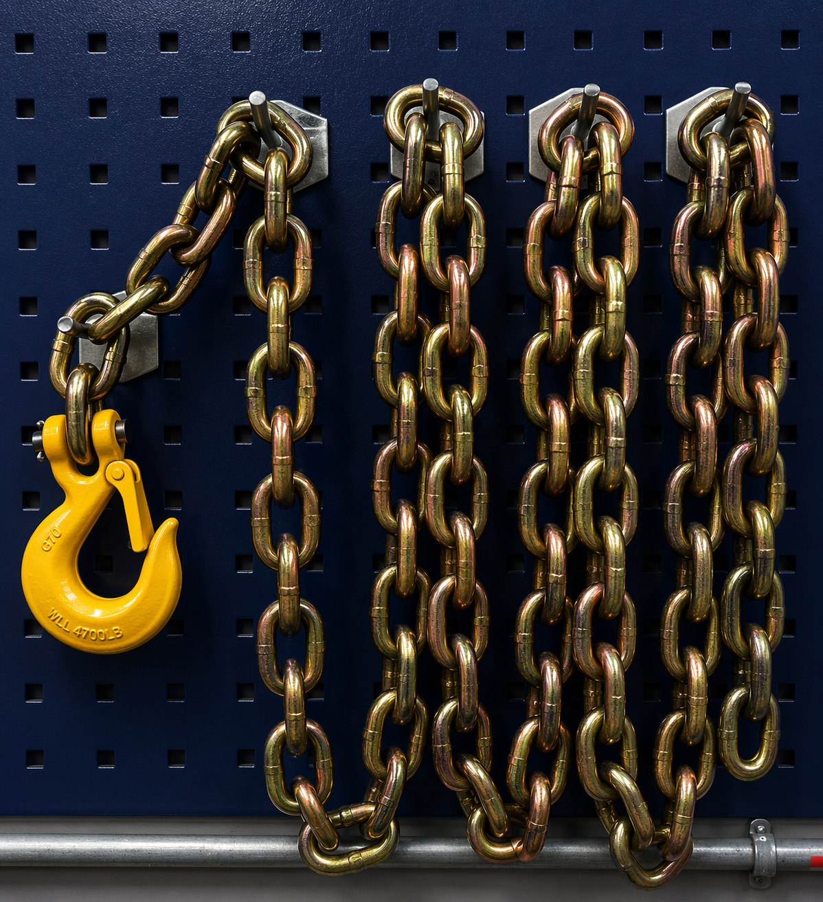 SET#81 COMBO DEAL OF AUTO BODY FRAME MACHINE PULLING CHAIN 11 FEET LONG
