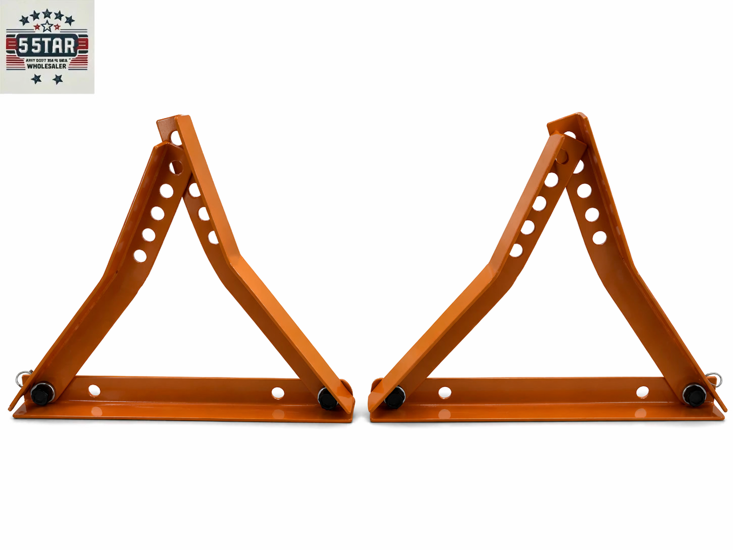 SET#43 FRAME MACHINE ADJUSTABLE 2 UNIVERSAL WHEEL STANDS CHIEF STYLE 674507