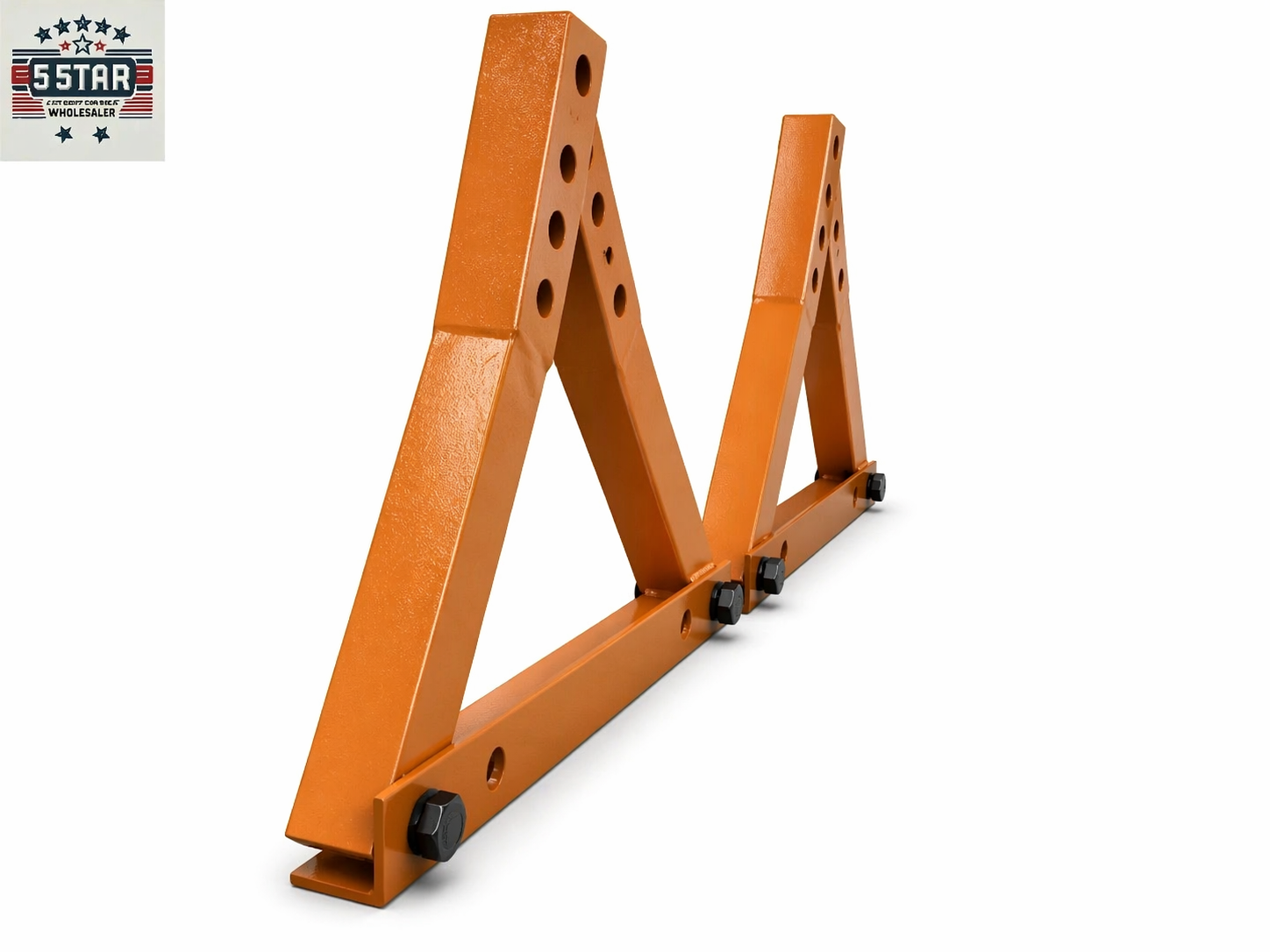 SET#43 FRAME MACHINE 2 UNIVERSAL WHEEL STANDS ADJUSTABLE CHIEF STYLE 674507