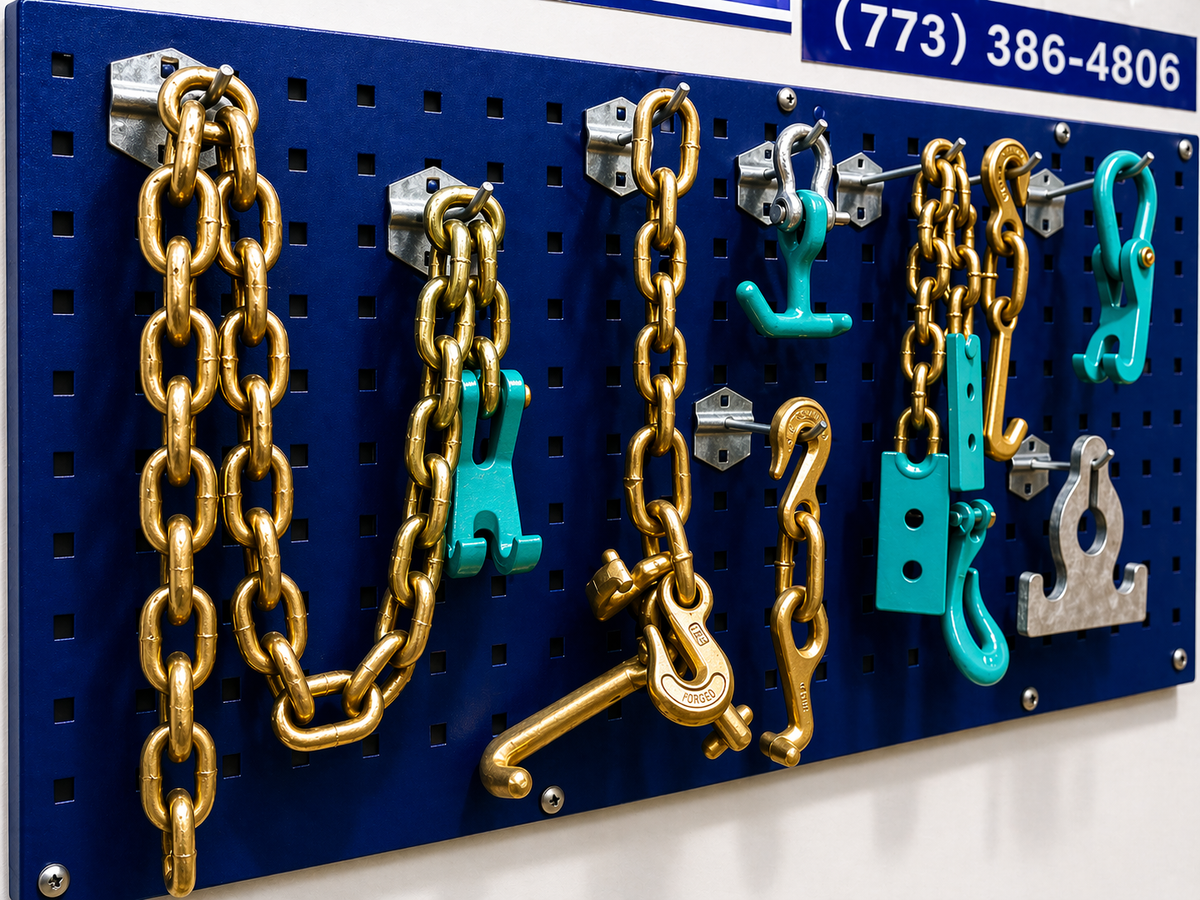 Set#115 AUTO BODY FRAME MACHINE HEAVY DUTY 9 PIECE TOOL CHAIN SET