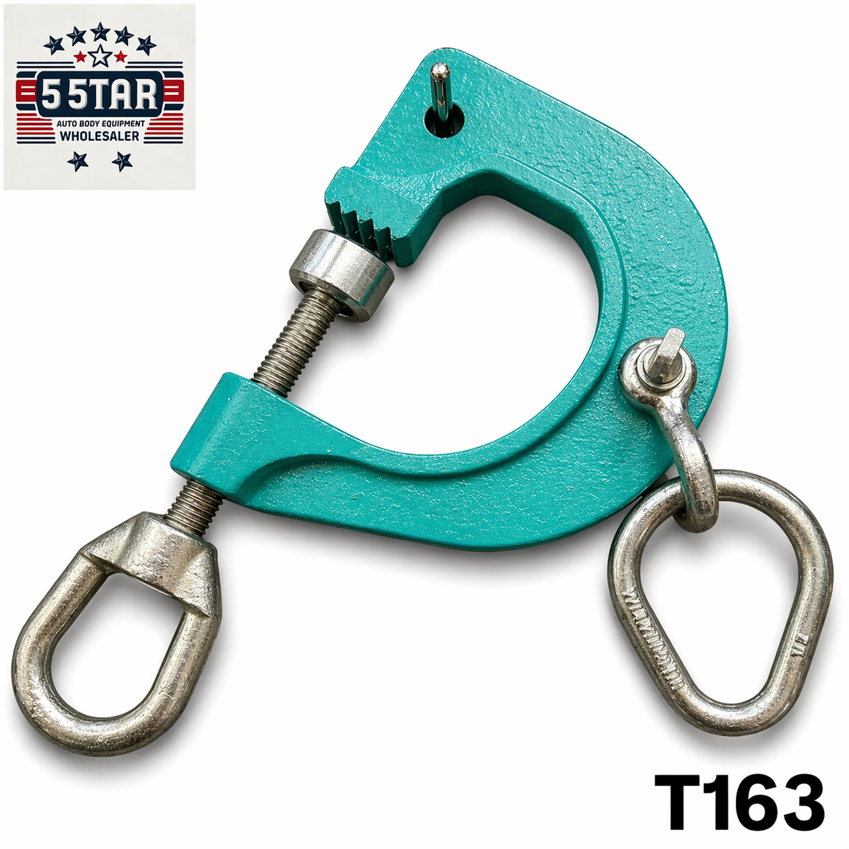 Set#116 Auto Body Frame Machine 9pc Tool Chain Clamp Set Pull Hooks Kit
