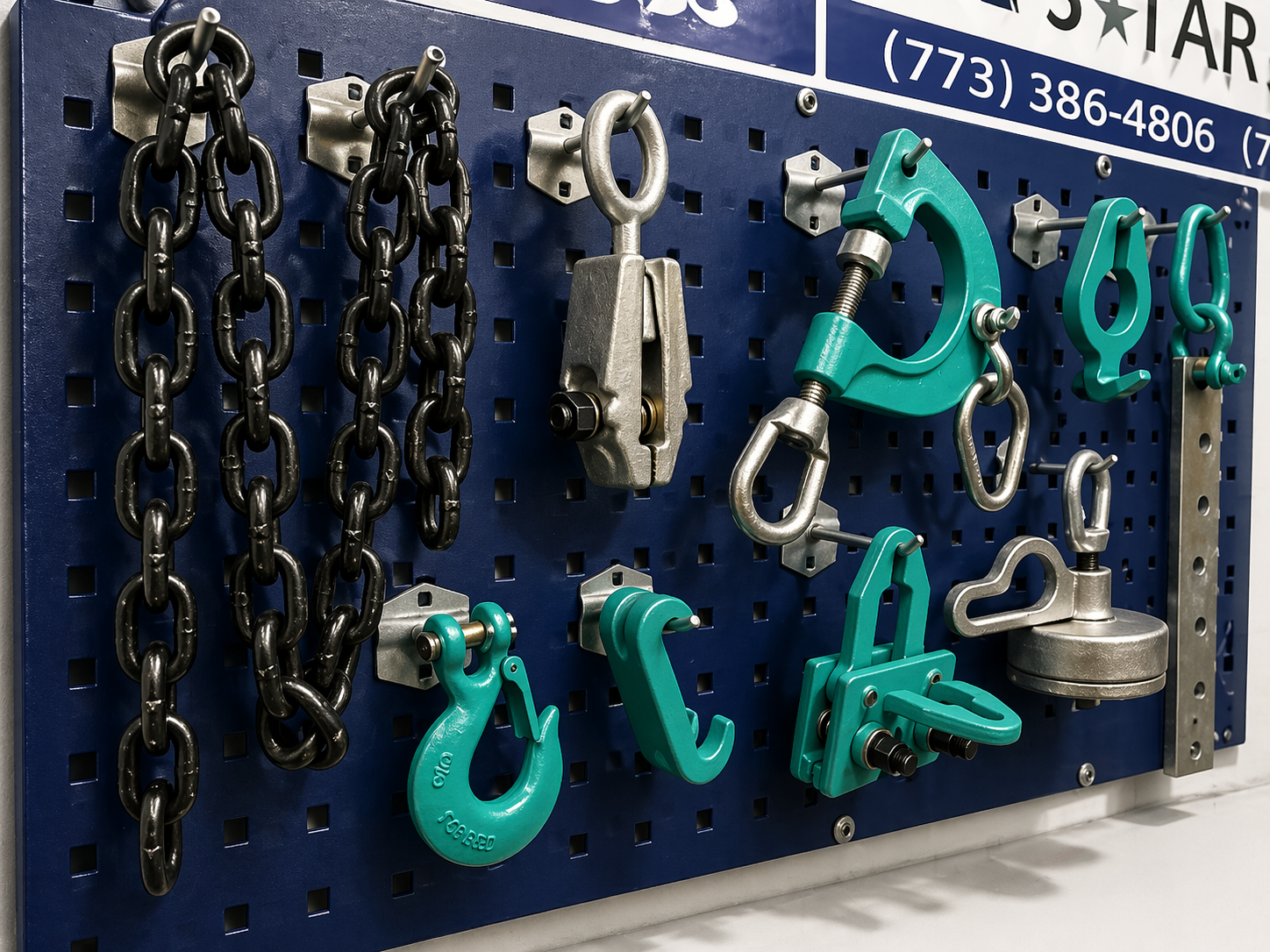 Set #116 Auto Body Frame Machine 9pc Tool Chain Clamp Set Pull Hooks Kit