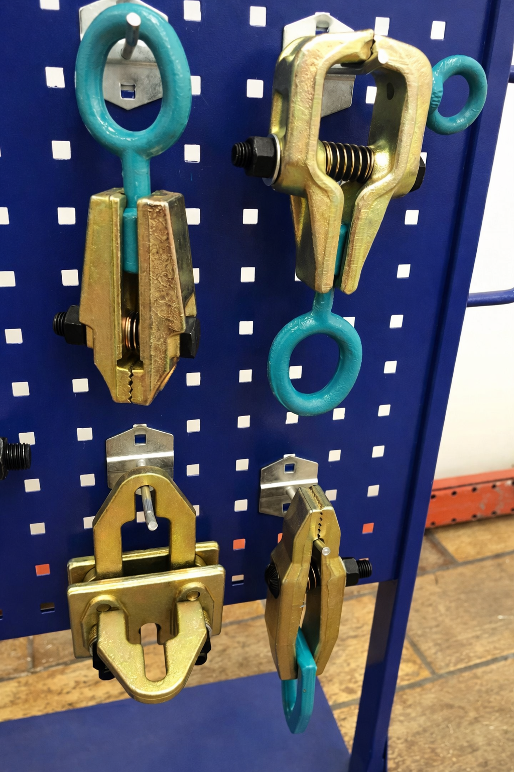 SET#47 AUTO BODY FRAME MACHINE TOOLS HEAVY 10 PIECE CLAMPS MEGA