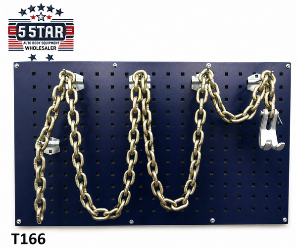 AUTO BODY FRAME MACHINE RACK CLAW CHAIN 8.5 FEET LONG HEAVY TOW TRUCK WRECKER