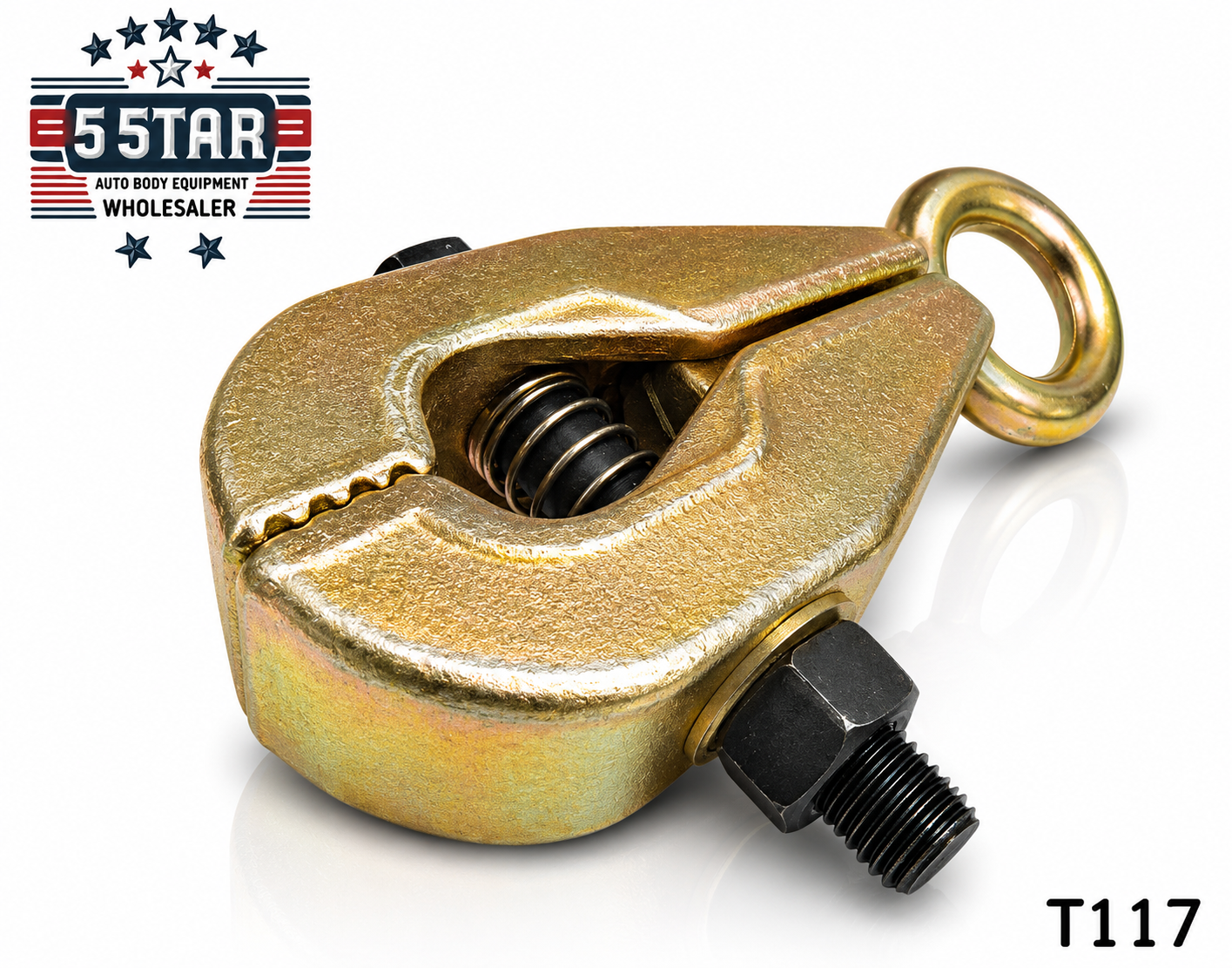 5 Ton Self-Tightening Grips C Clamp Auto body shop tool pull clamp