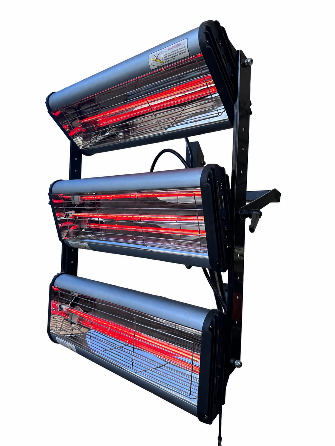 NEW 3 Head Baking Infrared Paint Curing Lamp