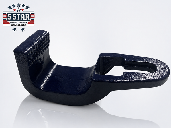 Power Clamp 3 Ton Sill Hook Straight Cut Tooth 2-1/2" Round Grip