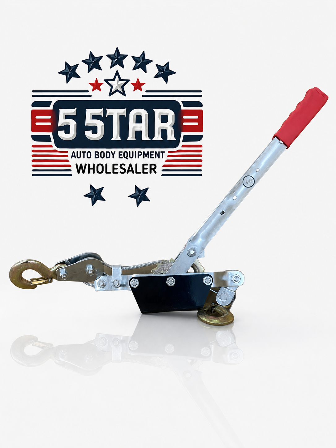 Lever Ratchet Hoist | 2-Pack Heavy Duty 2-Ton Hoist Hand Puller