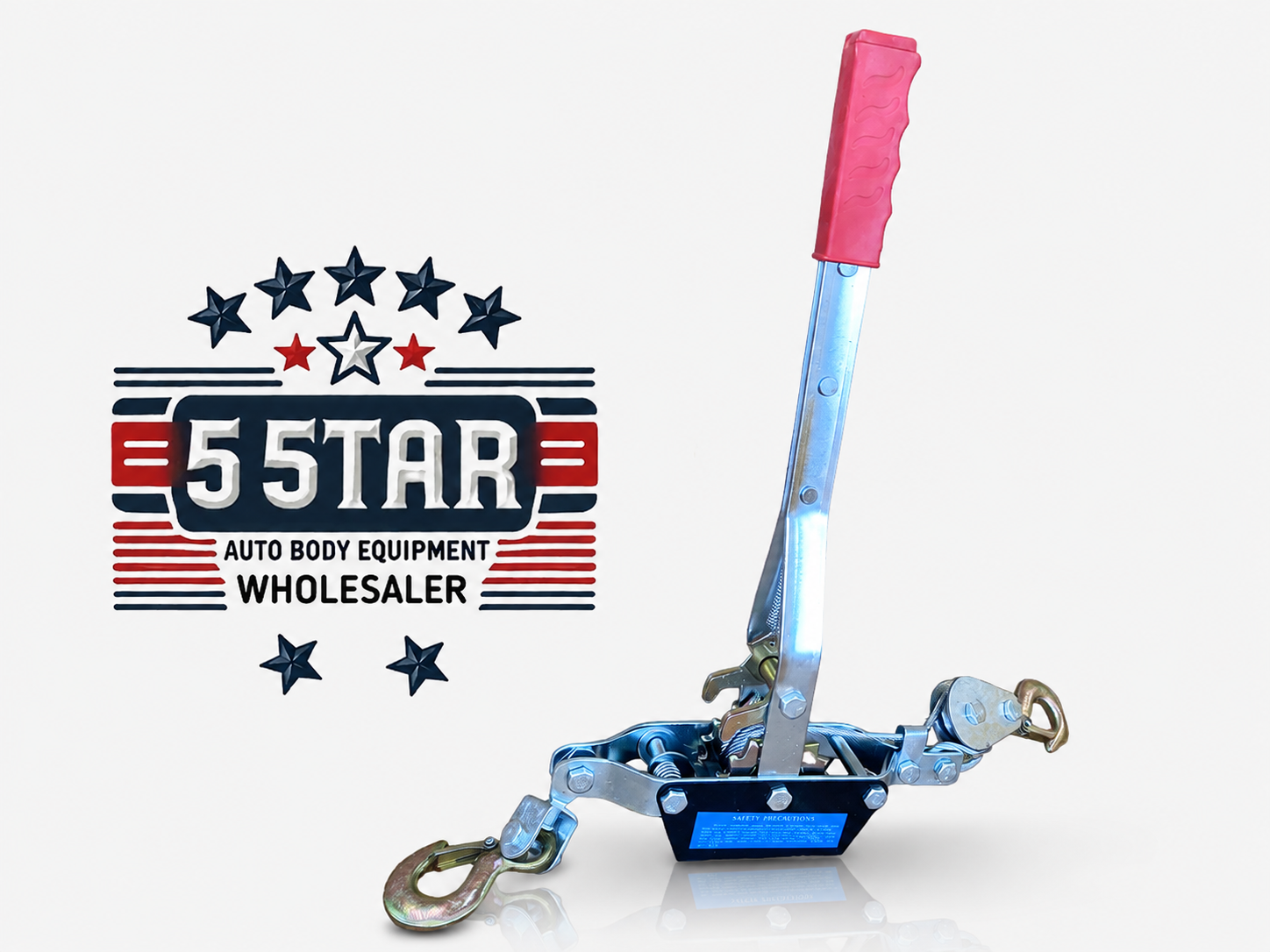 4-Pack Heavy Duty 2-Ton Hoist Ratchet Hand Lever Puller