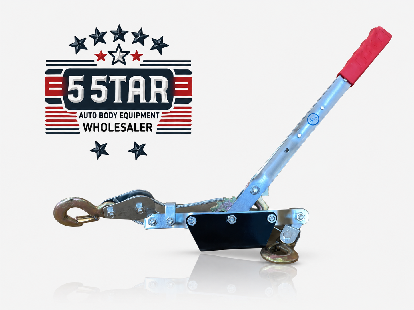 4-Pack Heavy Duty 2-Ton Hoist Ratchet Hand Lever Puller