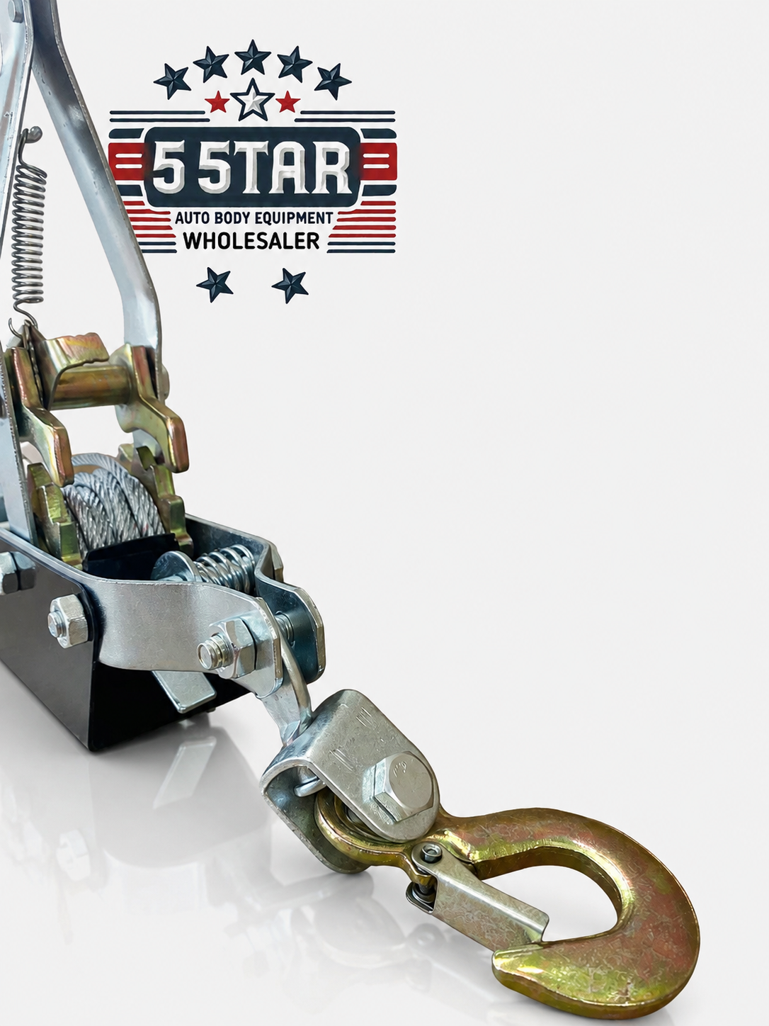 4-Pack Heavy Duty 2-Ton Hoist Ratchet Hand Lever Puller