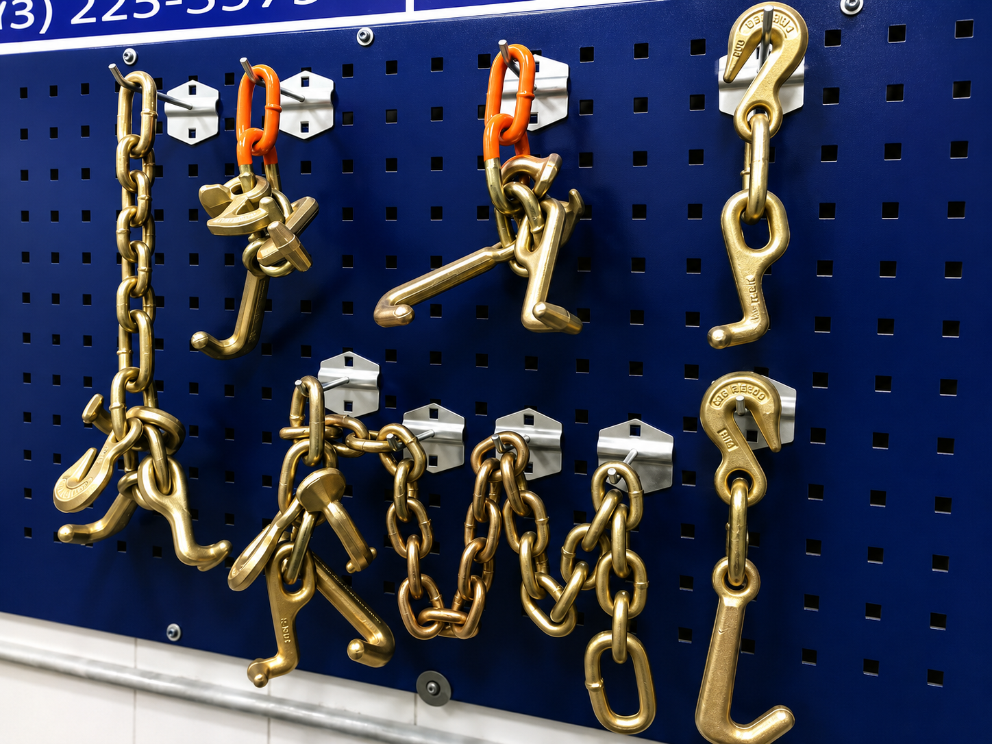SET#61 RTJ Cluster Hook Wrecker Tow Truck Chain Car Hauler Trailer Towing Hooks
