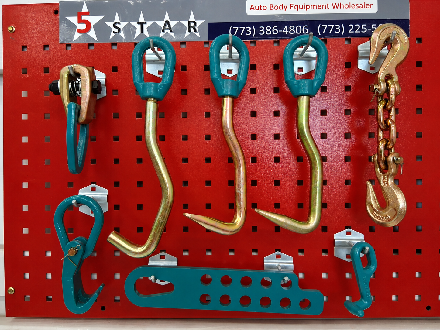 SET#20 AUTO BODY FRAME MACHINE MO Clamp style Sheet Metal Hook TOOL PLATE CLAMP