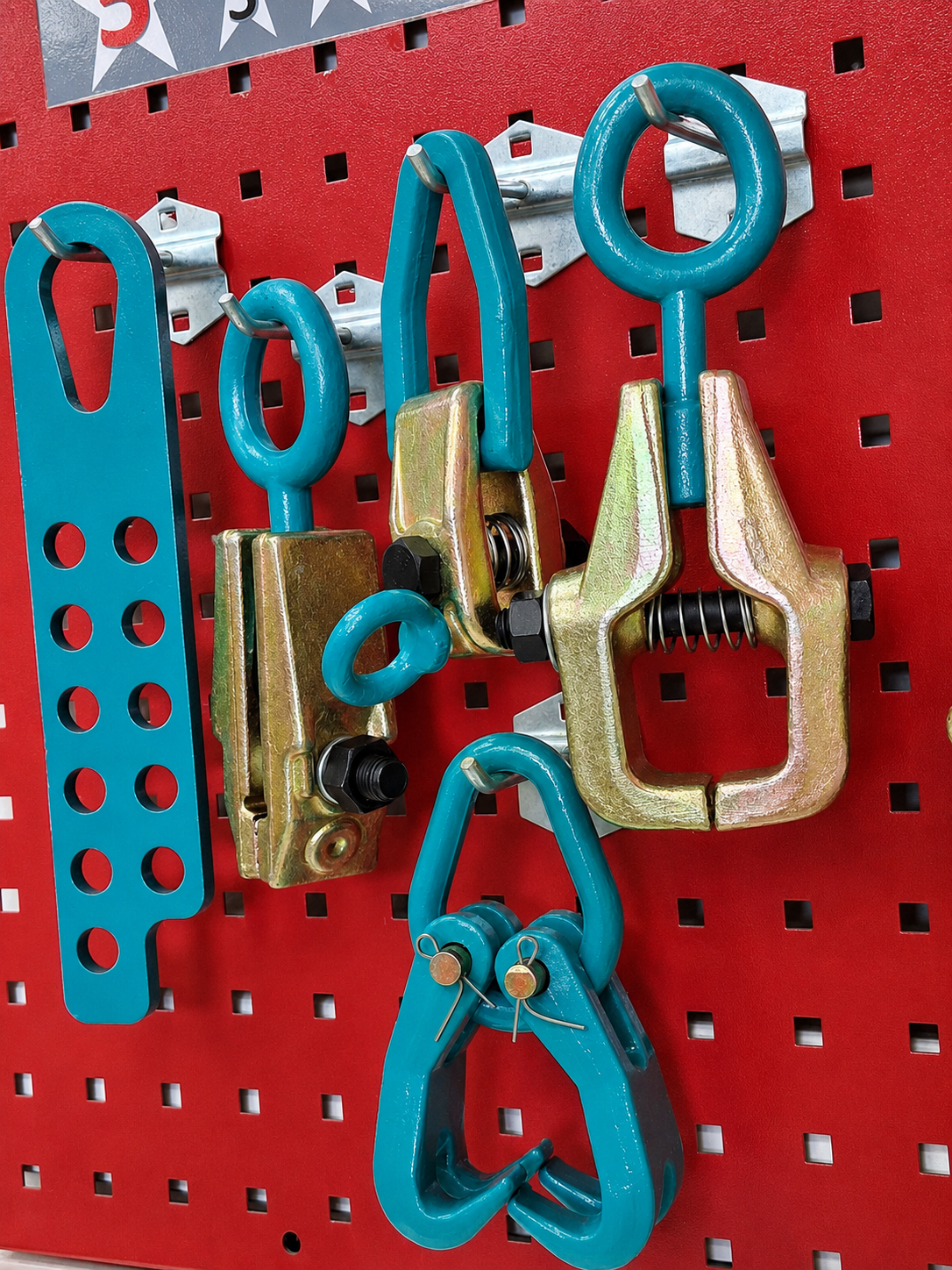 SET#13 - 8 PIECE AUTO BODY FRAME MACHINE TOOLS AND CLAMP CHAIN SPECIAL PRICING