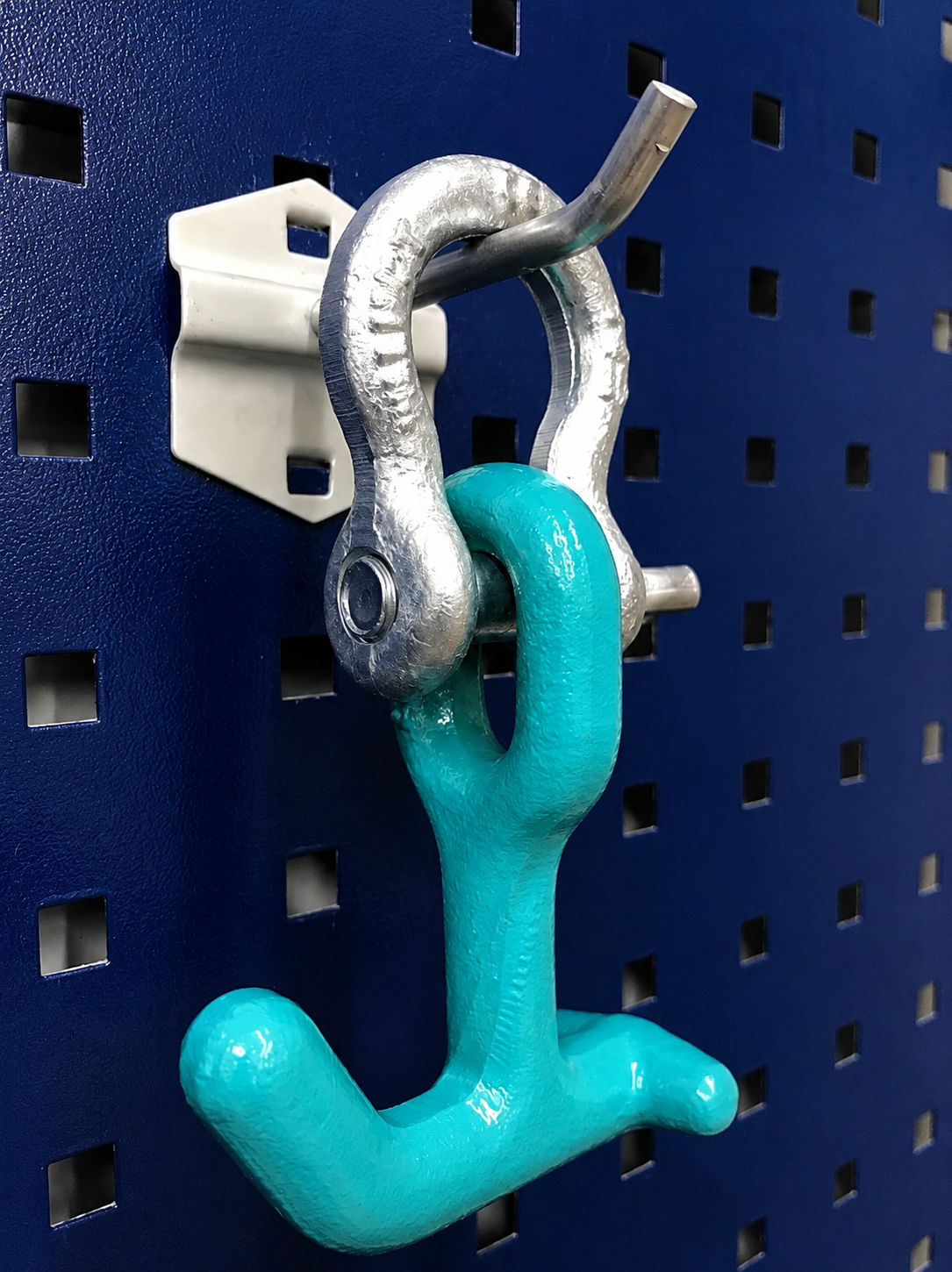 T-Style Mini J Hook Hammer Head Chain Shackle Auto Body Frame Tie Down Tool
