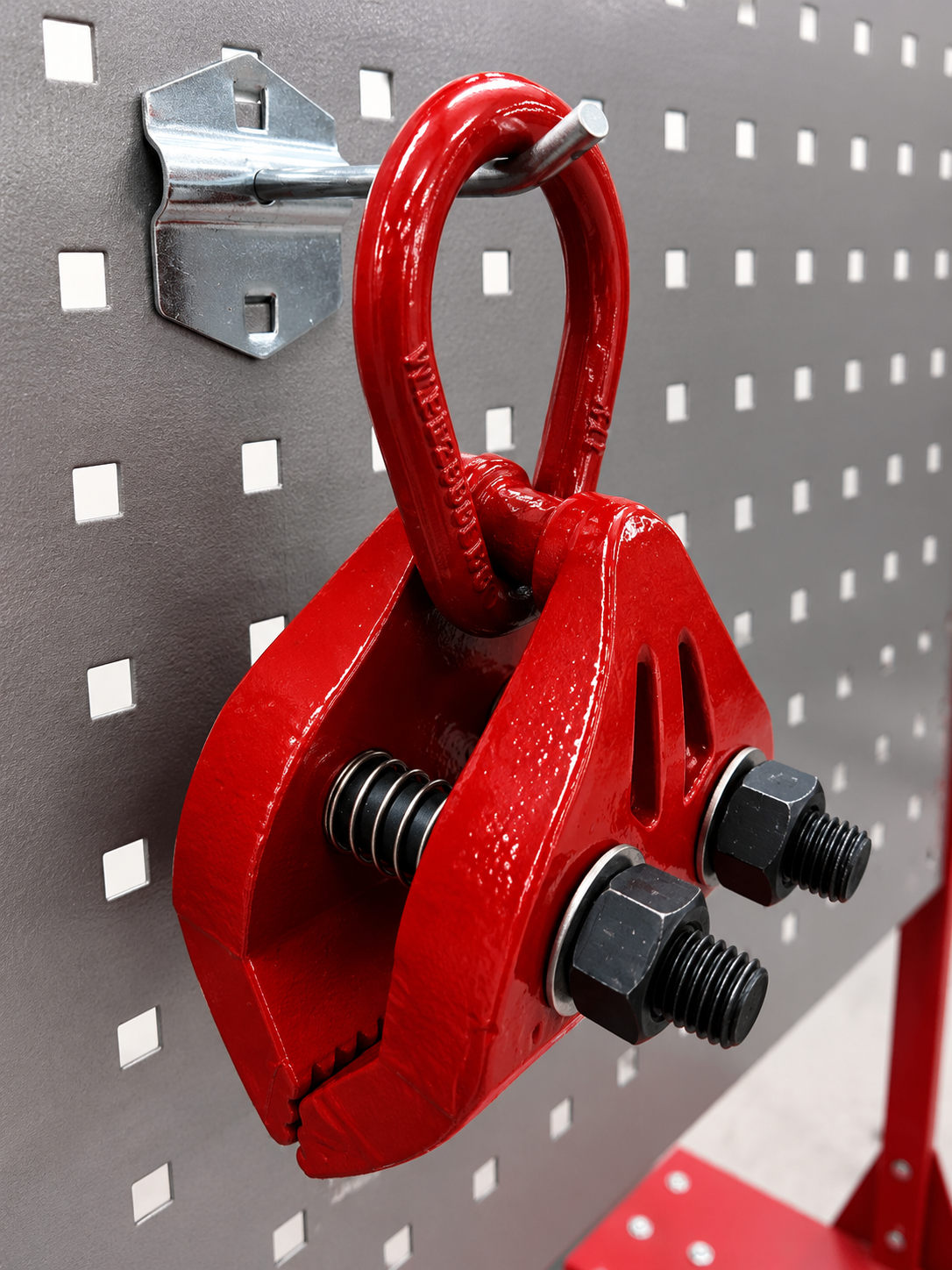 Pull Clamp  2 Pcs MCL4030 Self-Tightening Heavy Duty Clamp Red