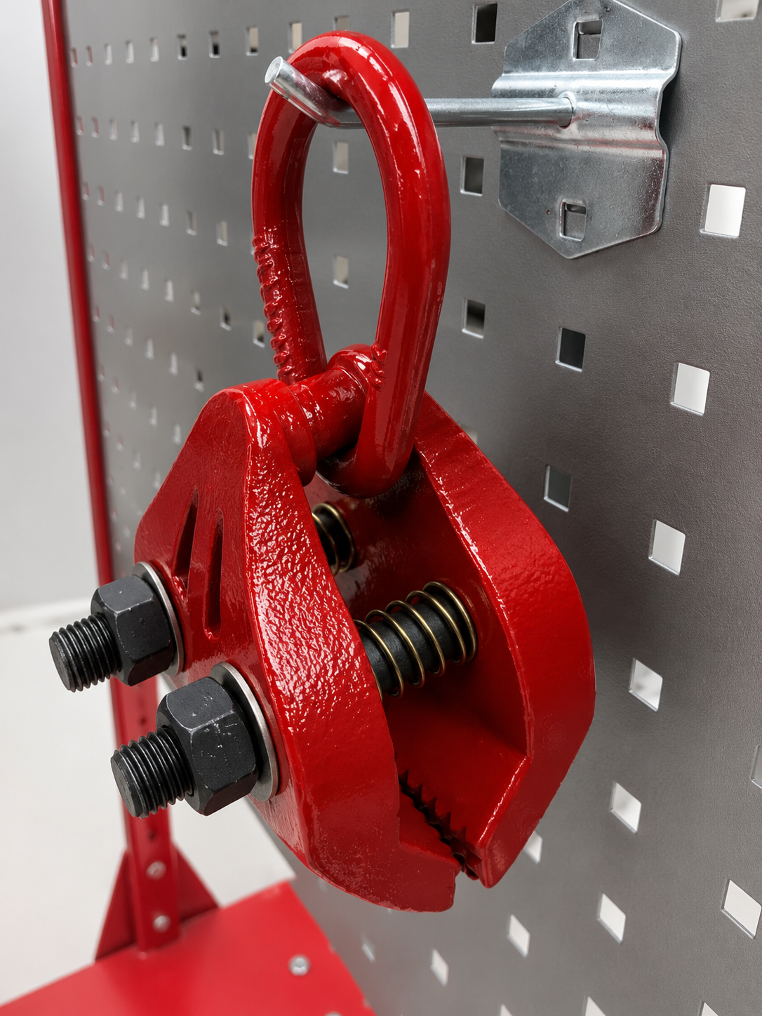Pull Clamp  2 Pcs MCL4030 Self-Tightening Heavy Duty Clamp Red
