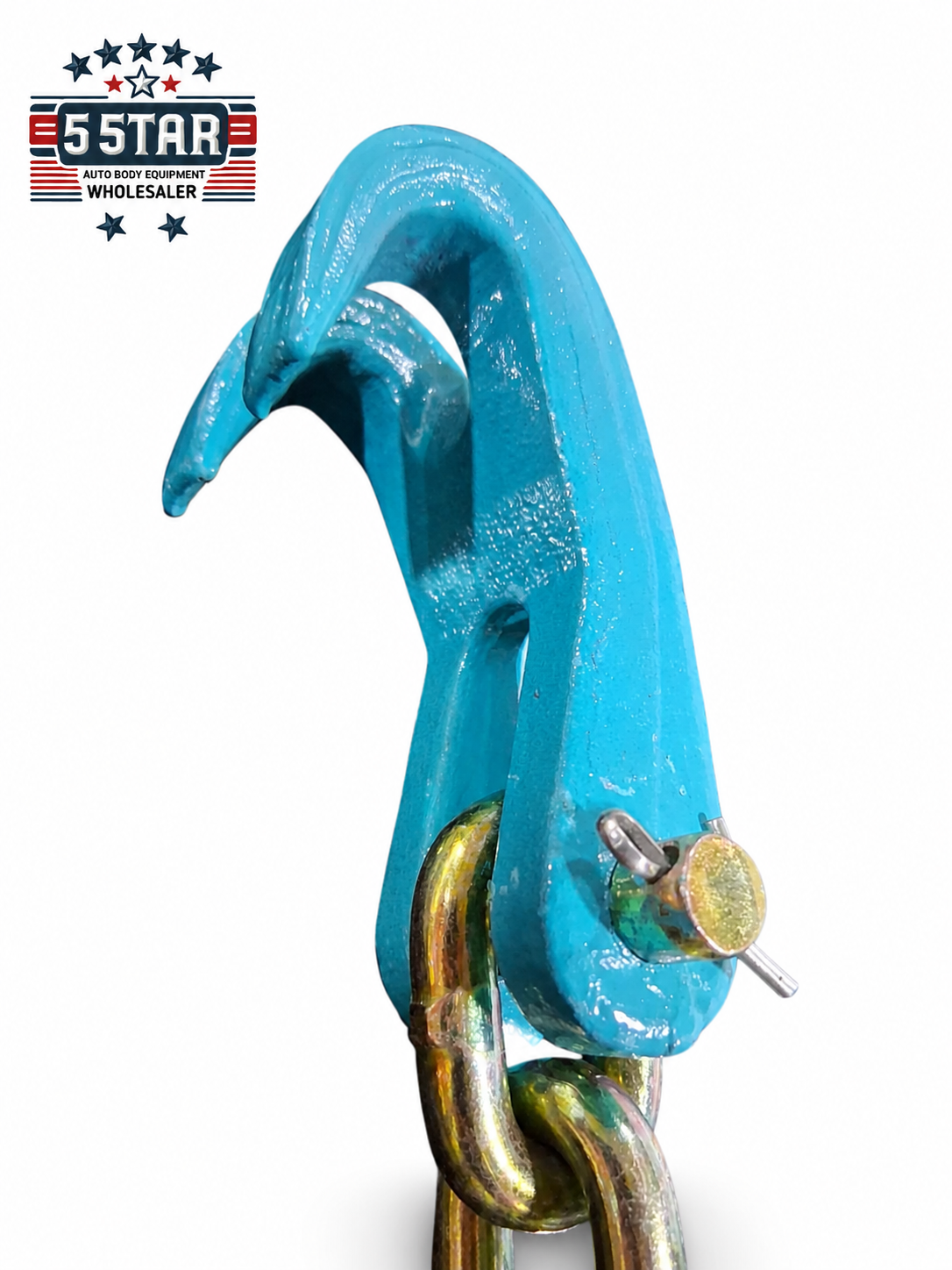 HEAVY DUTY 43 INCHES GRAB HOOK WITH CHAIN AUTO BODY SHOP AND OTHER MOST USES
