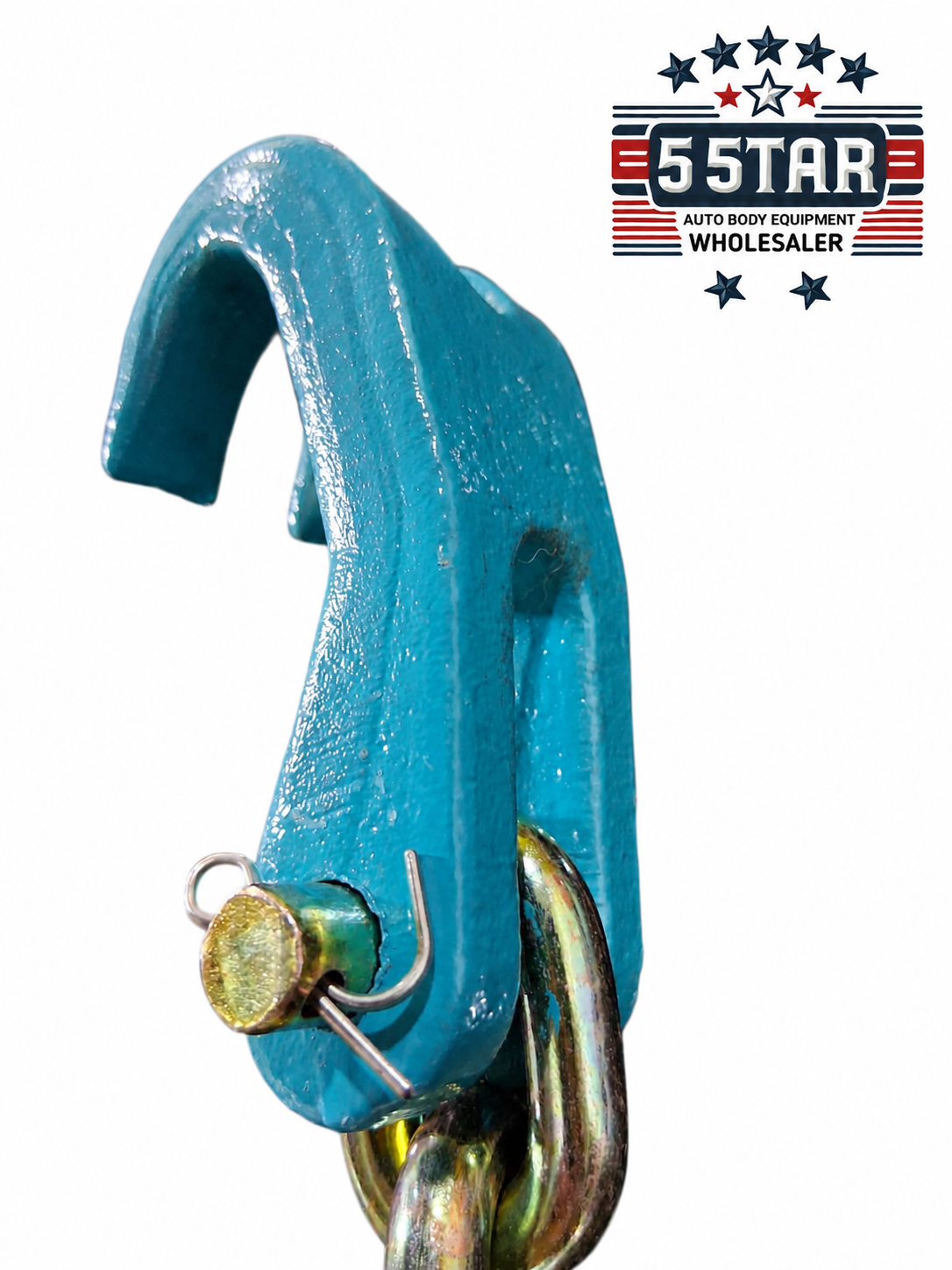 HEAVY DUTY 43 INCHES GRAB HOOK WITH CHAIN AUTO BODY SHOP AND OTHER MOST USES