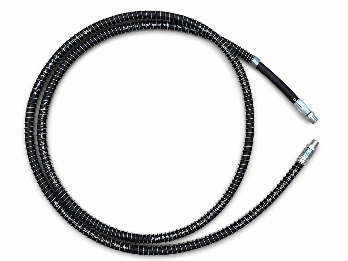 Auto Body Frame machine foot pump Air Hydraulic hose 10000 PSI 10 FEET